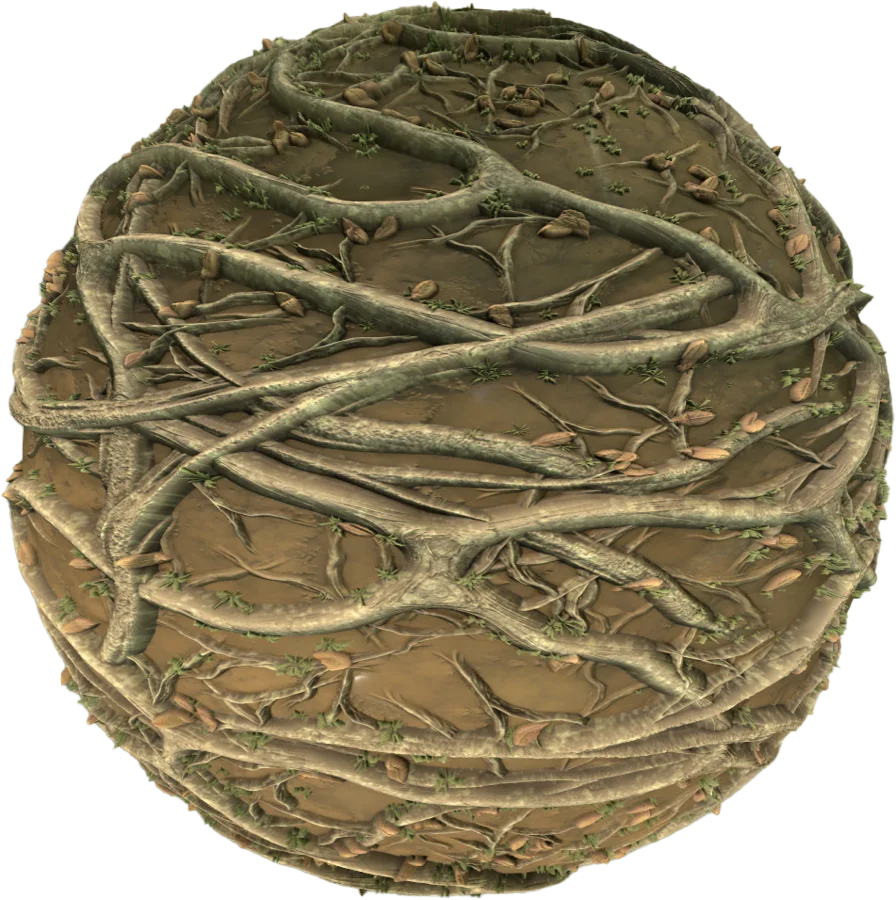 Live mycelium network